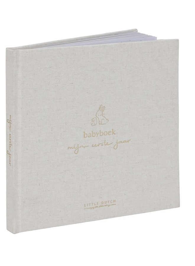 Little Dutch - Babyboek 'Mijn eerste jaar' Baby Bunny FSC