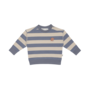 House of Jamie - Baby Boys Sweater Chalk Blue Stripes