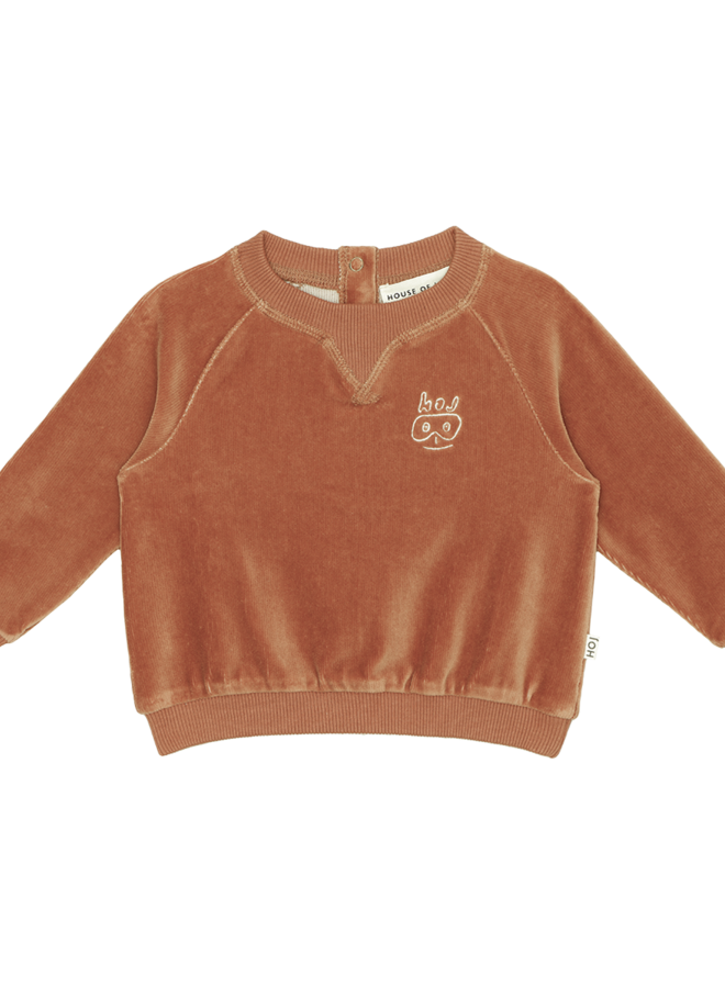 House of Jamie - Baby Triangle Sweater Warm Bronze