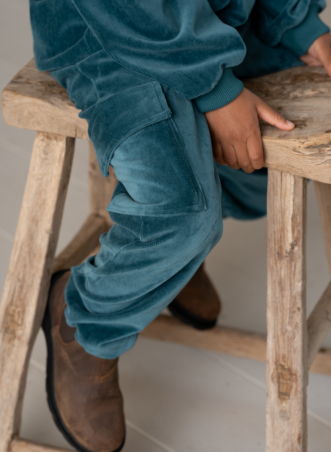 House of Jamie - Cargo Pants Teal
