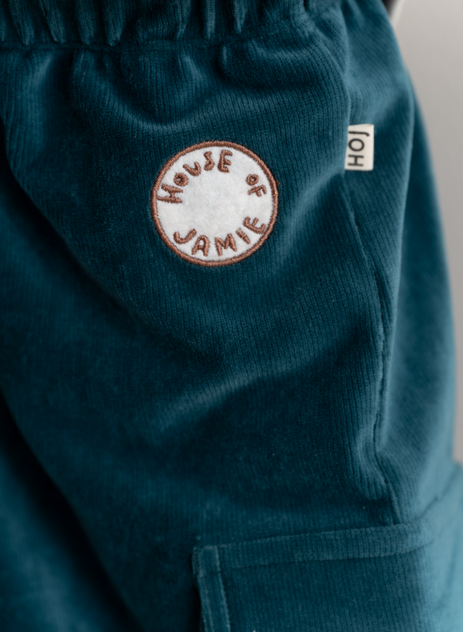House of Jamie - Cargo Pants Teal