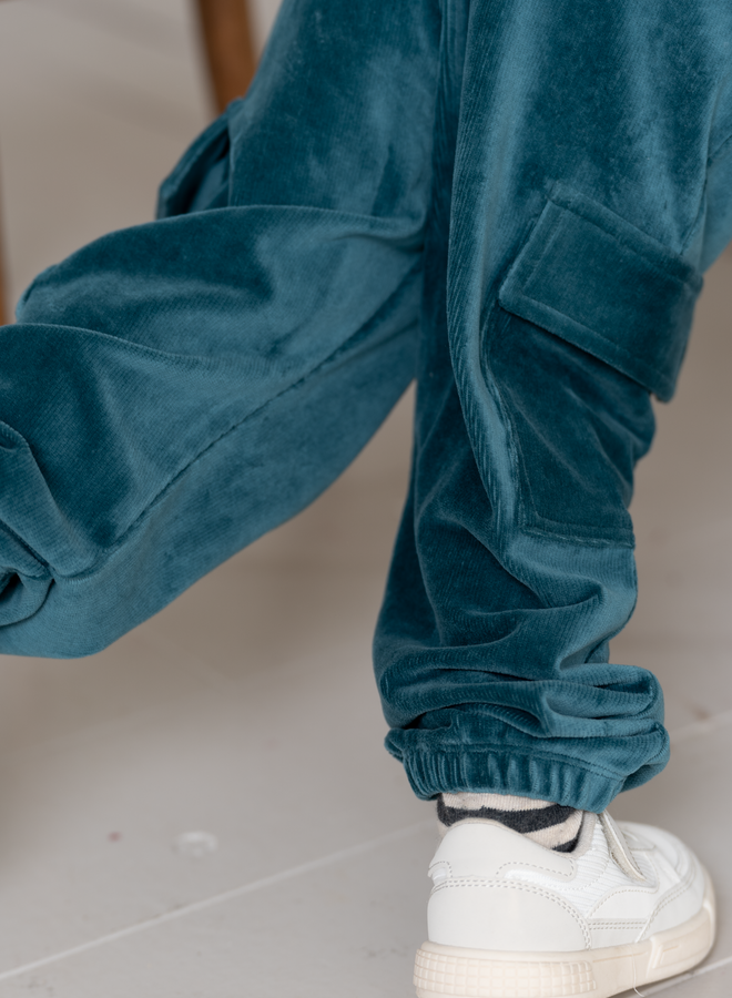 House of Jamie - Cargo Pants Teal