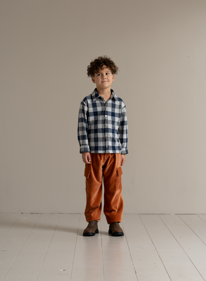 House of Jamie - Overshirt Blue Check