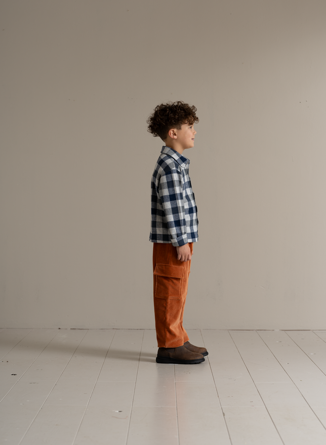 House of Jamie - Overshirt Blue Check