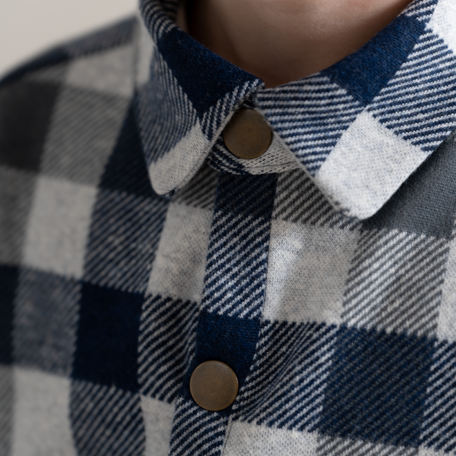 House of Jamie - Overshirt Blue Check