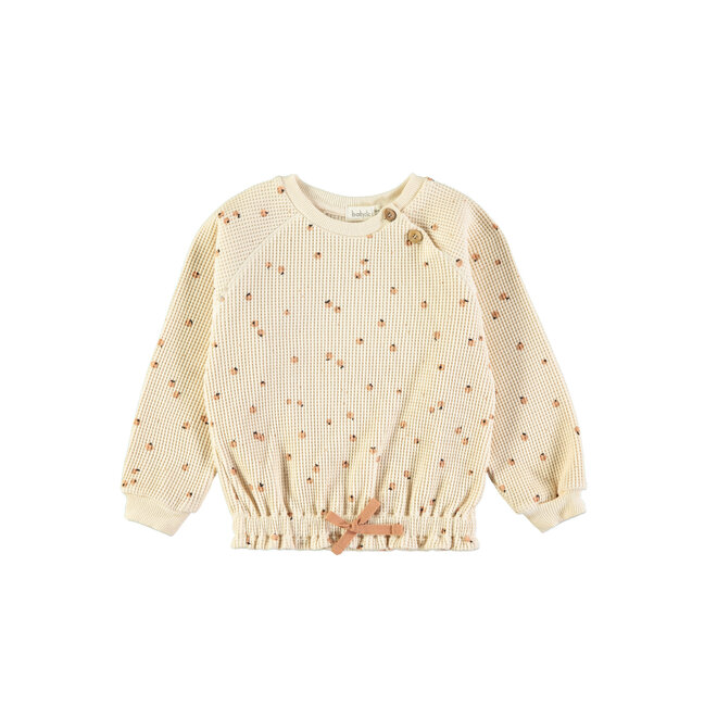 Babyclic - Sweatshirt Little fruits Cinnamon