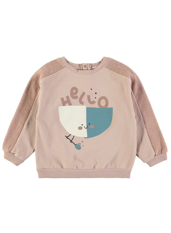 Babyclic - Sweatshirt Soup pink