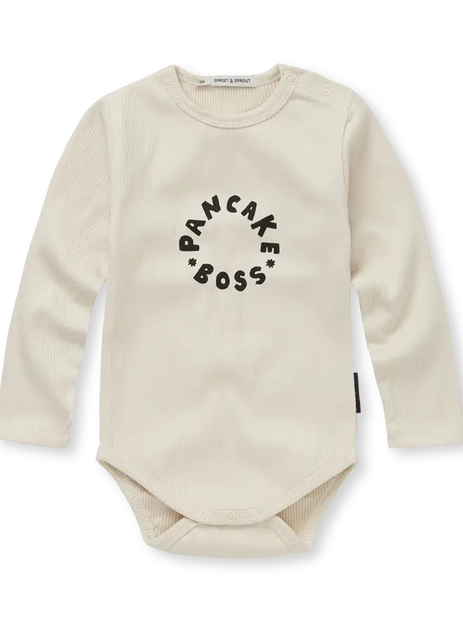 Sproet & Sprout - Romper Pancake boss Ivory