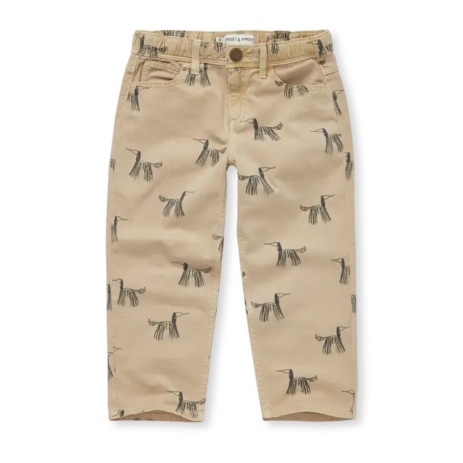 Sproet & Sprout - Denim pant Dogs Biscotti