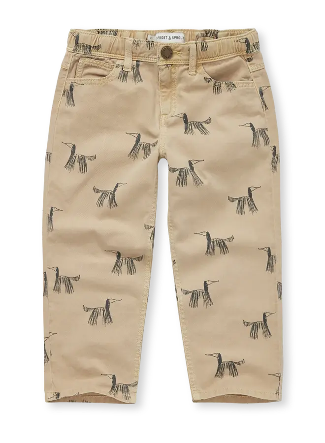 Sproet & Sprout - Denim pant Dogs Biscotti