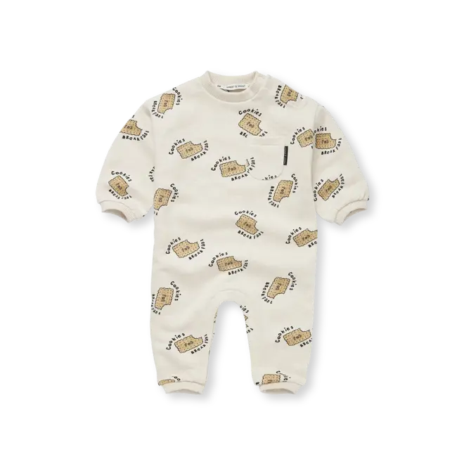 Sproet & Sprout - Baby onesie Cookies print