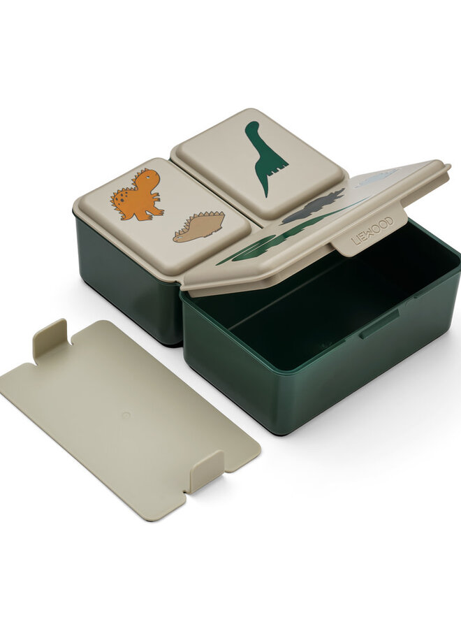 Liewood - Driss Lunchbox Dinosaurs / Mist