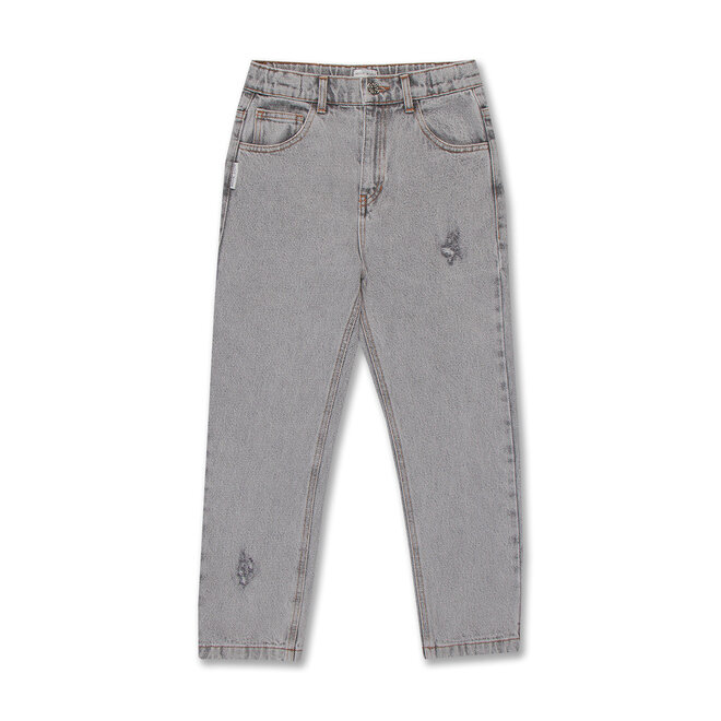 Petit Blush - Baggy Fit jeans Washed light grey