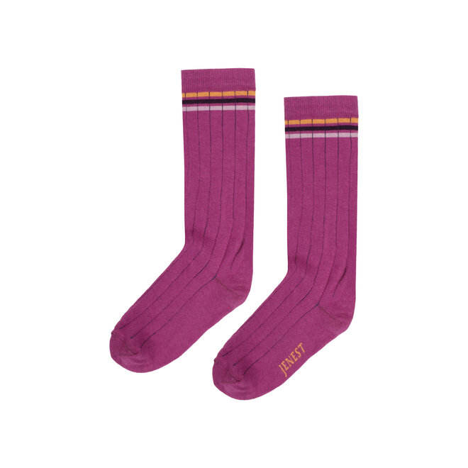 Jenest - Knee socks Grape purple