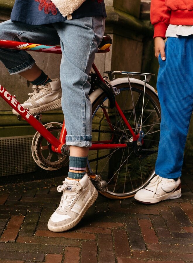 Jenest - Bird socks Navy blue