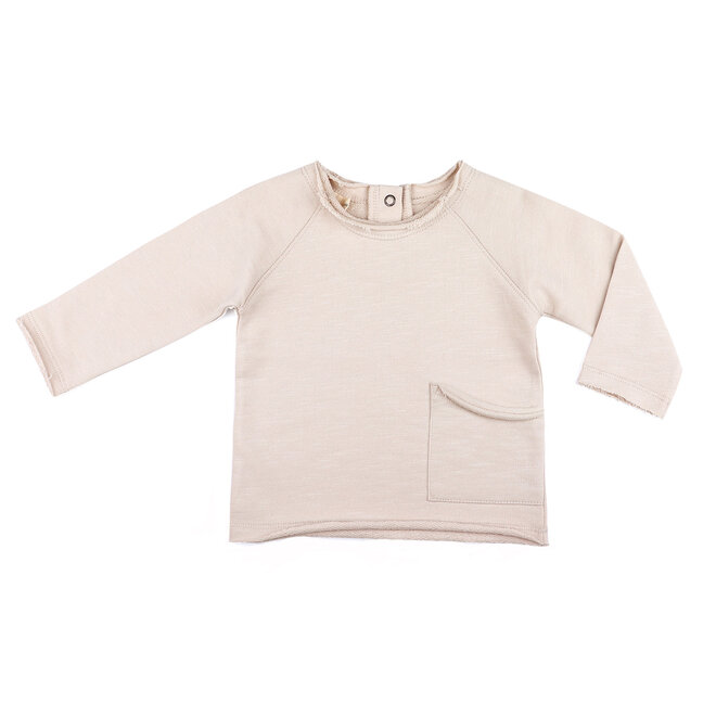 Phil & Phae - Raw-edged sweater Oatmeal