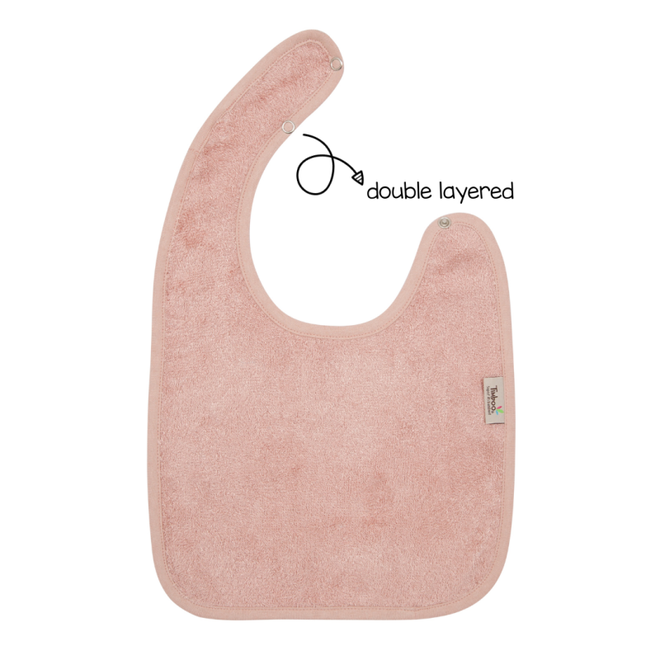 Timboo - Slab met drukknop - Misty rose