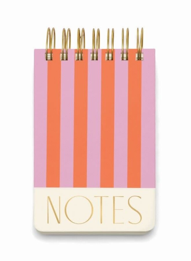Designworks Ink. - Twin Wire Chunky Notepad - Stripes