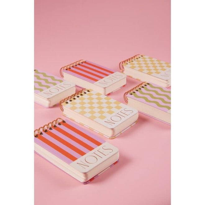 Designworks Ink. - Twin Wire Chunky Notepad - Stripes