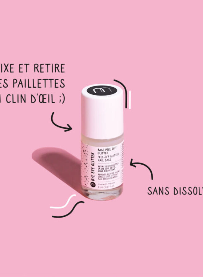 Nailmatic - Base glitter peel off (for glitter)