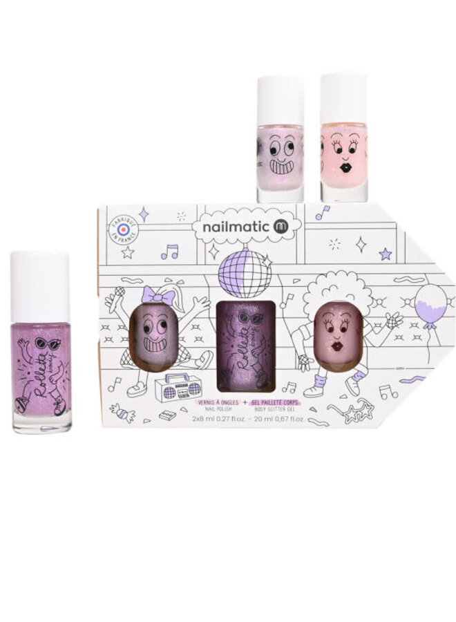 Nailmatic - Bus party - Set of 3 nail polishes