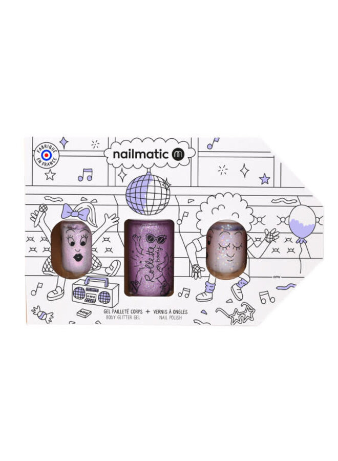 Nailmatic - Bus party - Set of 3 nail polishes