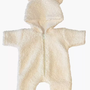 Minikane - Winnie the Pooh jumpsuit in ecru terrycloth