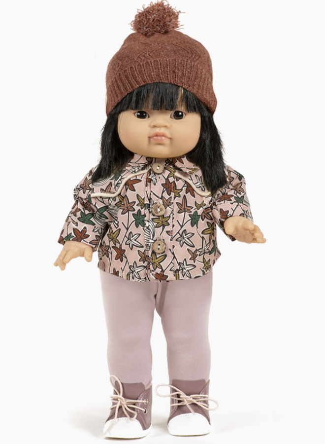 Minikane - Baskets Komvers simili cuir blush