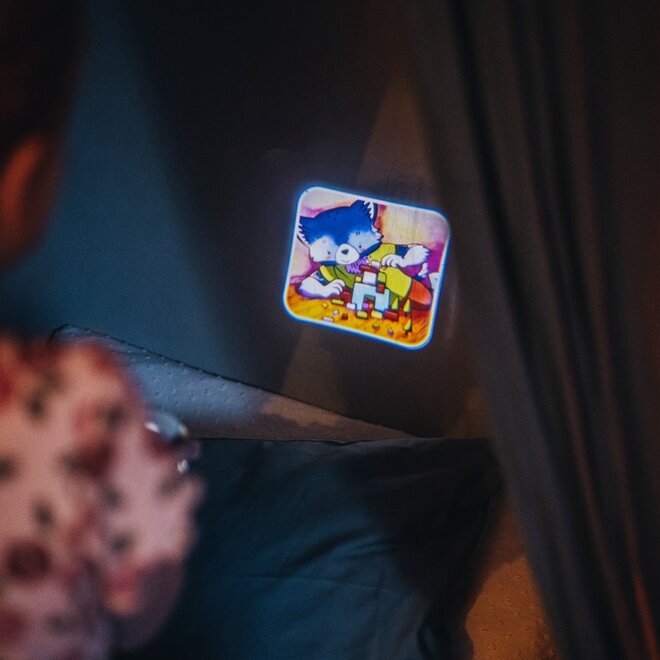 Kidywolof - KIDYSLIDE Verhalenlamp "Avontuur"