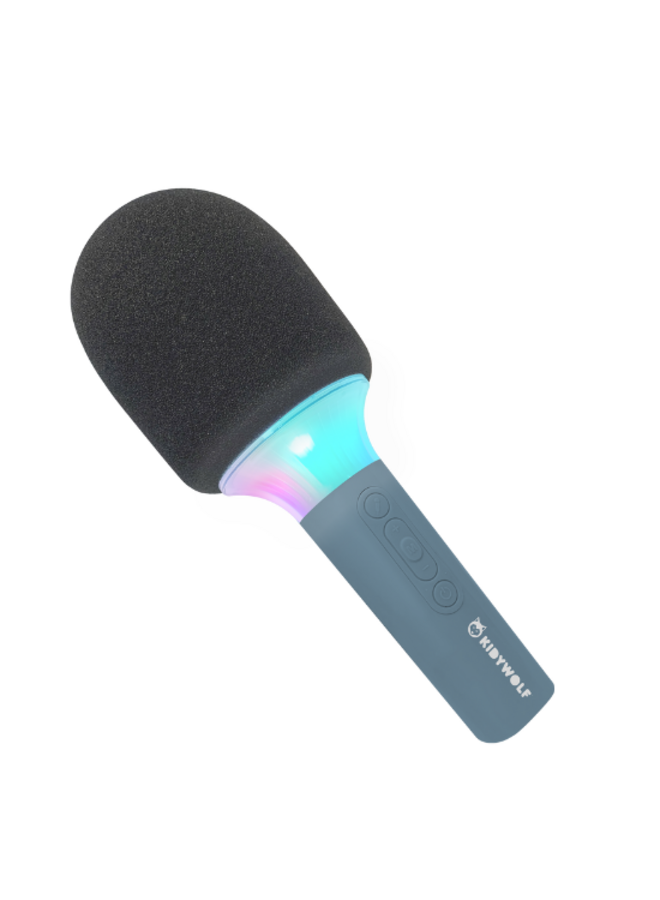 Kidywolf - KIDYMIC Karaoke microfoon Blauw