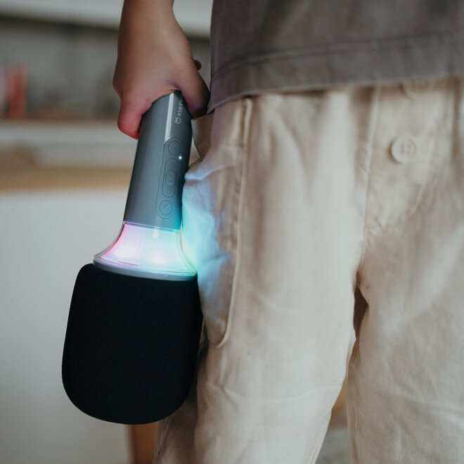 Kidywolf - KIDYMIC Karaoke microfoon Blauw