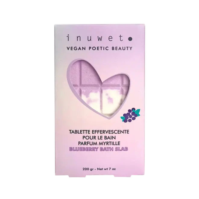 INUWET - Splash bath set blueberry