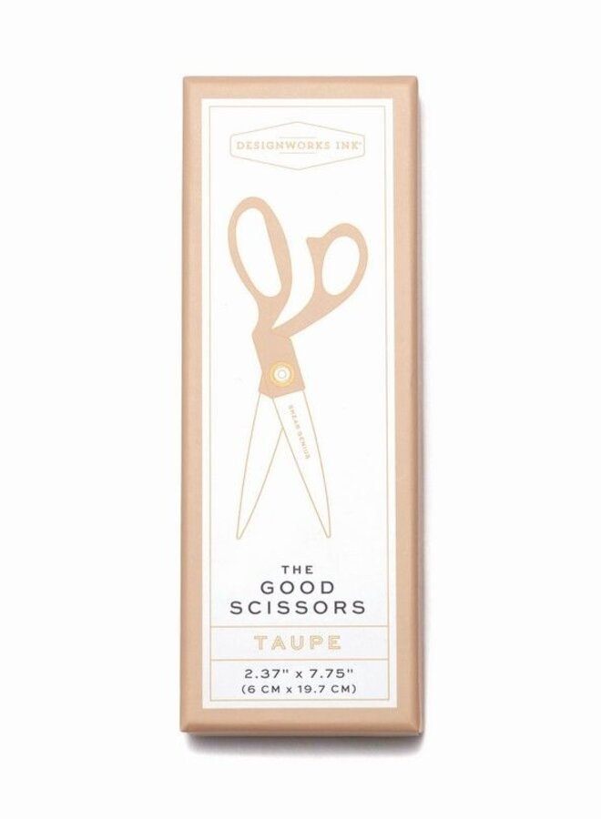 Designworks Ink. - Scissors Boxed - Taupe -Shear Genius