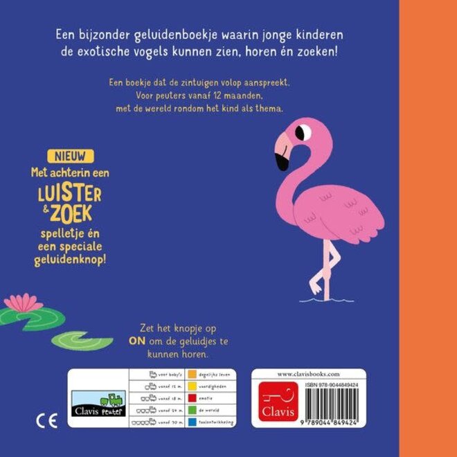 Clavis - Exotische vogels - Geluidenboekje