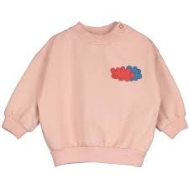 Lötiekids - Baby Sweatshirt Little Clouds rose