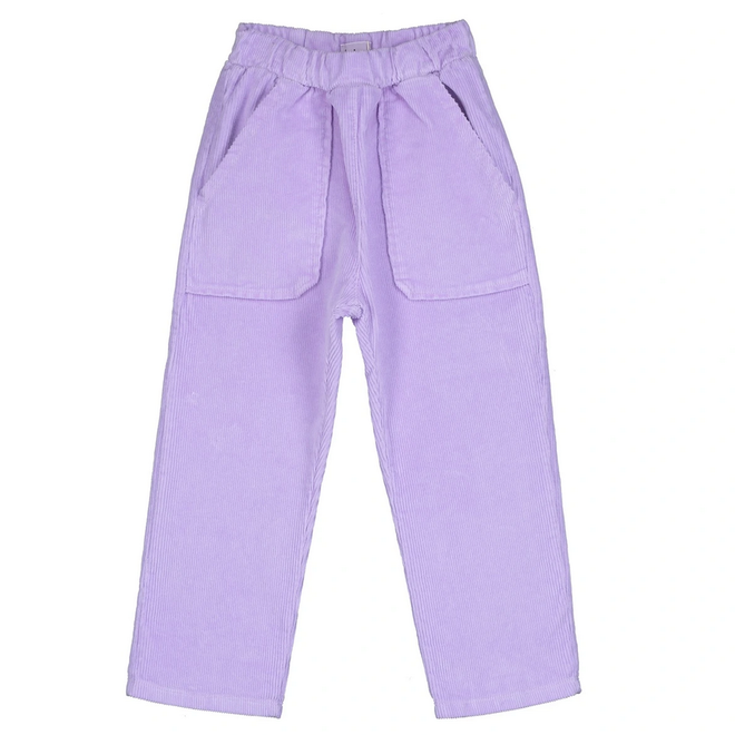 Lötiekids - Corduroy casual pants Mauve