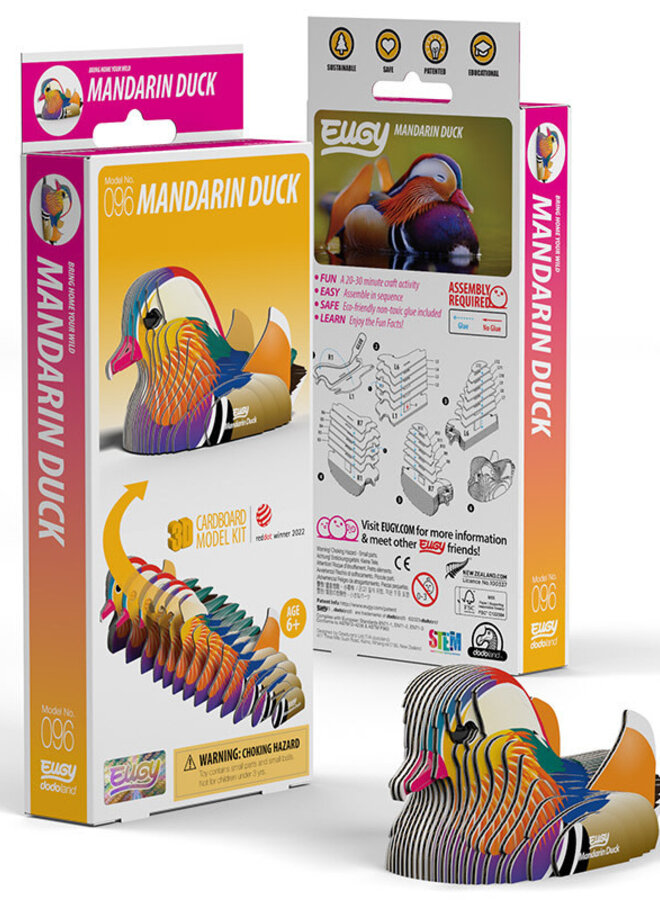 Eugy 3D model - VOGEL / MANDARIJN EEND