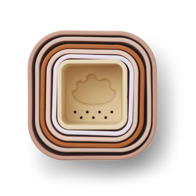 Liewood - Zuzu stacking cups - Rose multi mix