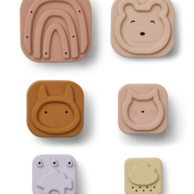 Liewood - Zuzu stacking cups - Rose multi mix