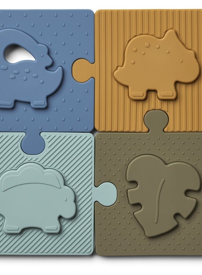Liewood - Bodil Puzzle Dino Blue