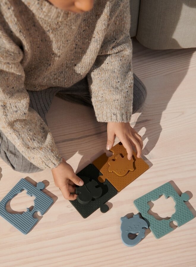 Liewood - Bodil Puzzle Dino Blue
