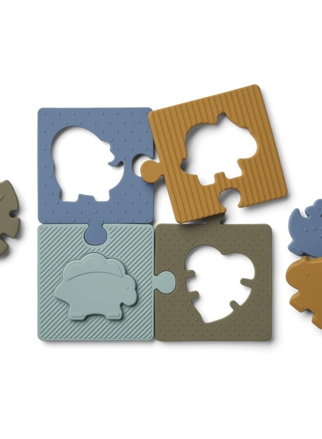 Liewood - Bodil Puzzle Dino Blue