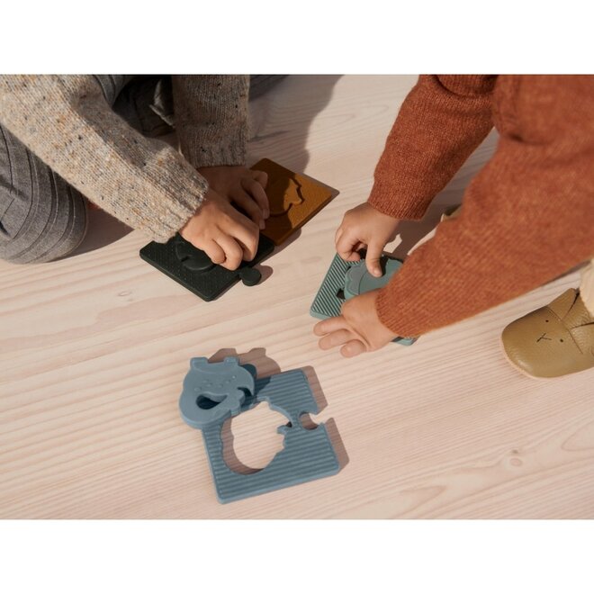 Liewood - Bodil Puzzle Dino Blue