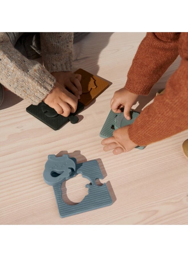 Liewood - Bodil Puzzle Dino Blue