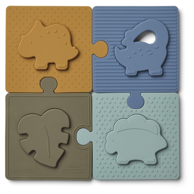 Liewood - Bodil Puzzle Dino Blue