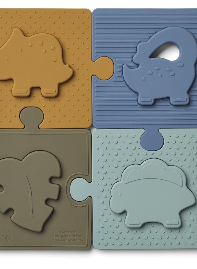 Liewood - Bodil Puzzle Dino Blue