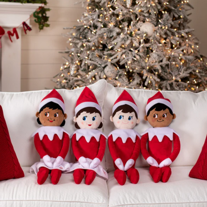The Elf on the Shelf Huggable: MEISJE 80cm