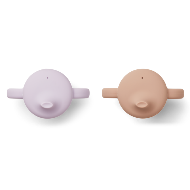 Liewood - Neil cup (2 pack) - Light lavender rose mix