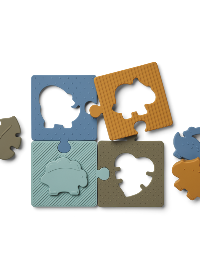 Liewood - Bodil Puzzle Dino Blue