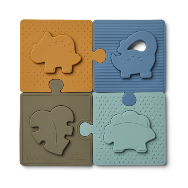 Liewood - Bodil Puzzle Dino Blue